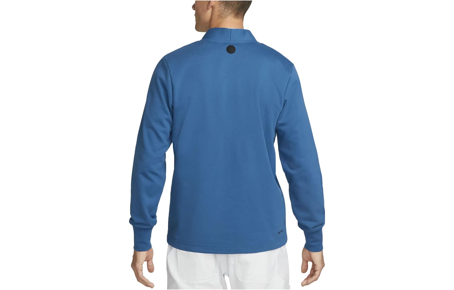 Кофта Nike Dri Fit Стандартный размер Проблема Свитер Мужской Синий - изображение 2