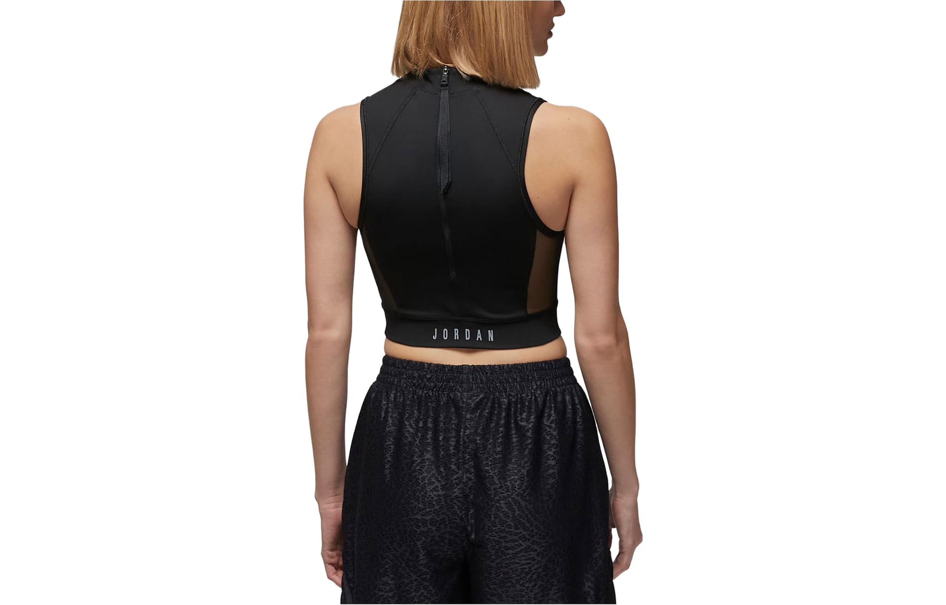 Jordan Sport Черный Женские Спортивные Майки без Рукавов - изображение 4