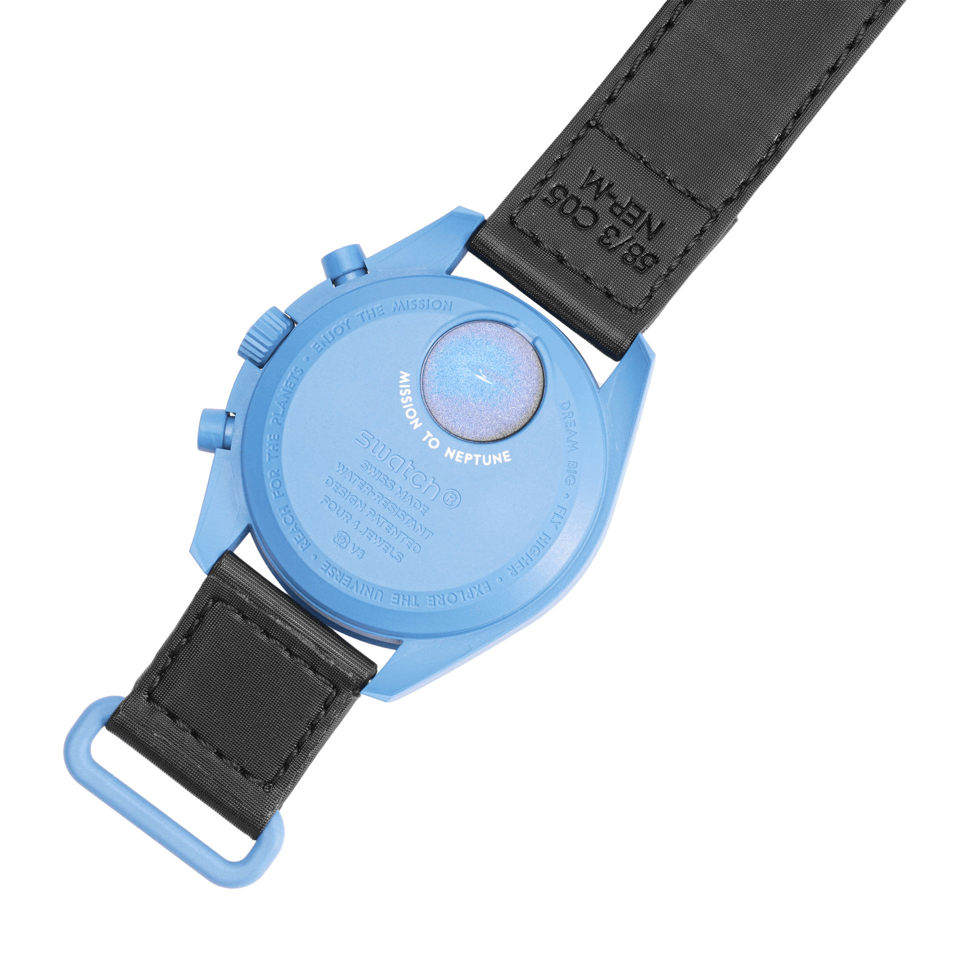 Часы OMEGA x Swatch BIOCERAMIC MOONSWATCH SO33N100 - изображение 8