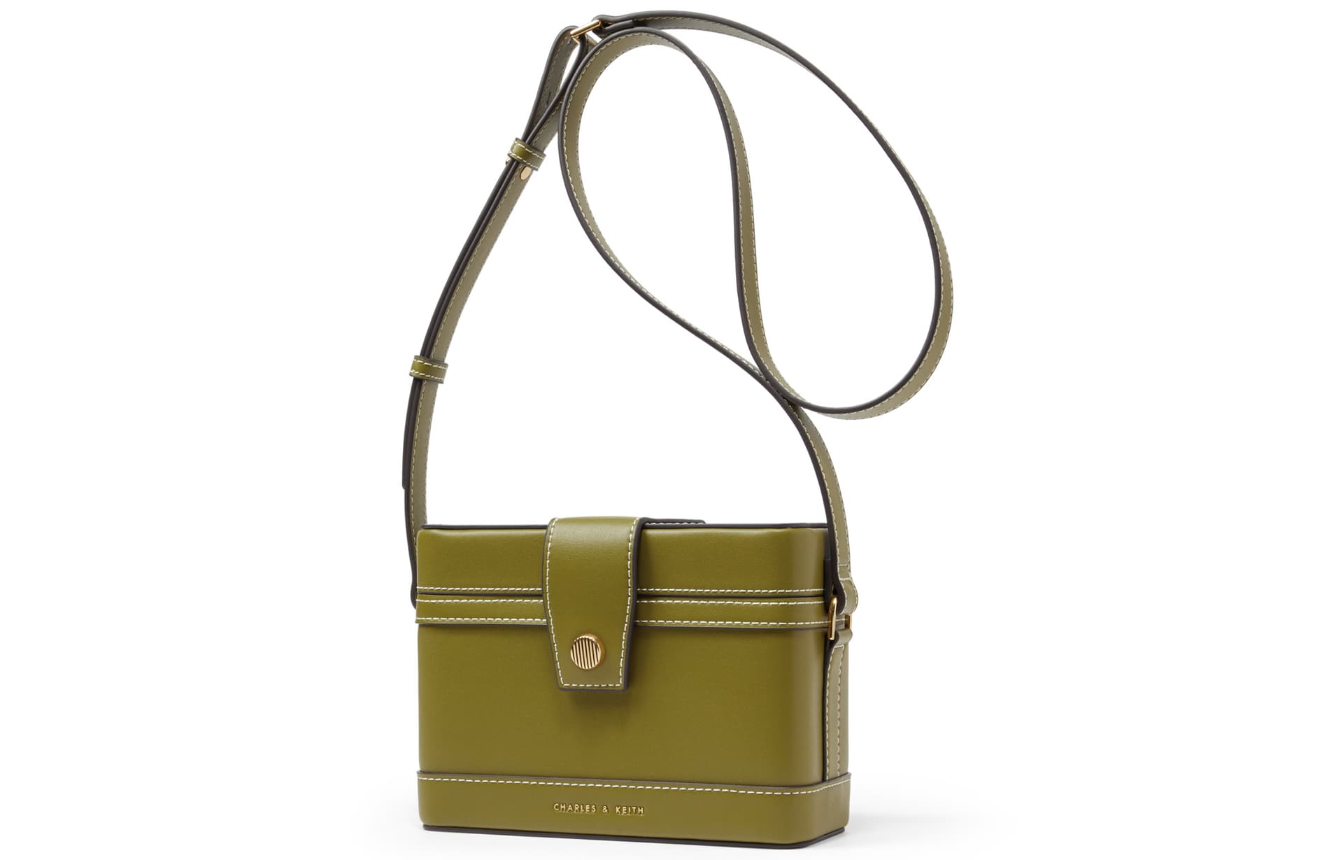 Сумка через плечо CHARLES&KEITH Quilted Crossbody Bag - изображение 2