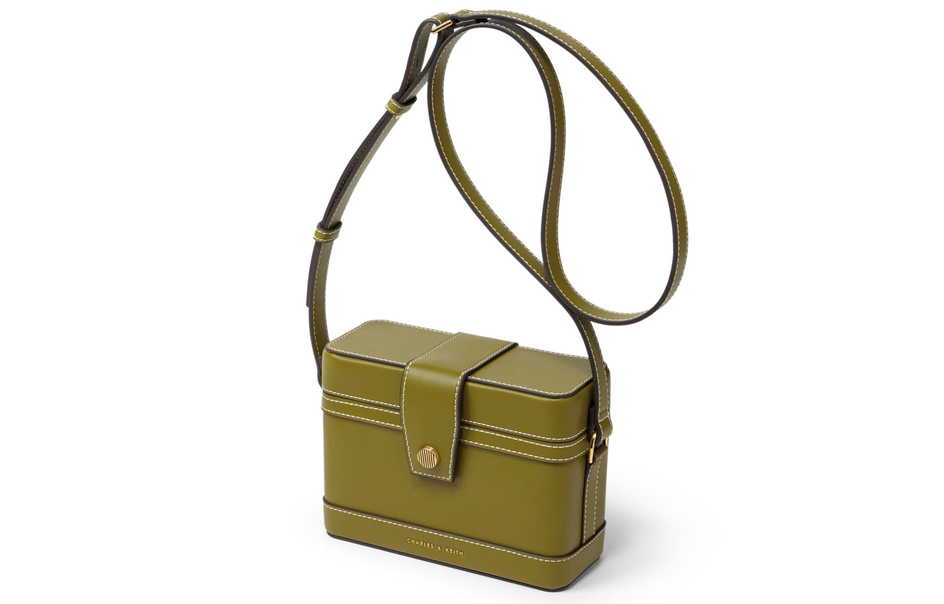 Сумка через плечо CHARLES&KEITH Quilted Crossbody Bag - изображение 3
