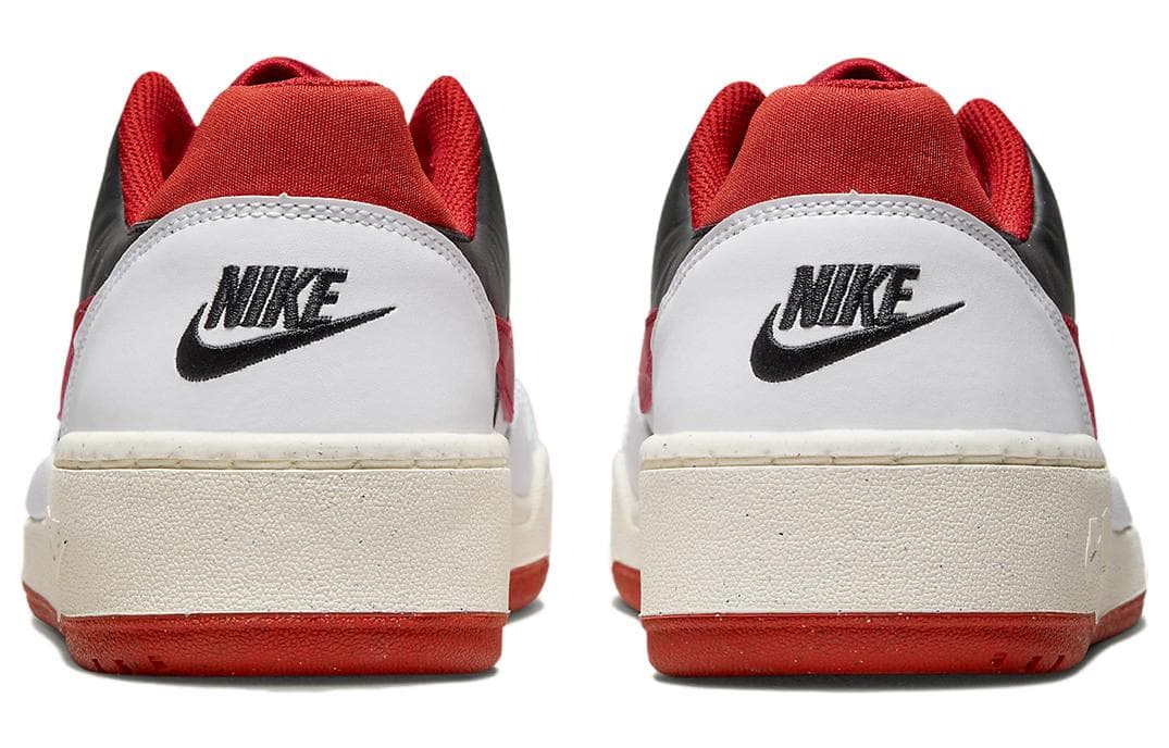 Кроссовки Nike Full Force Low White Red - изображение 5