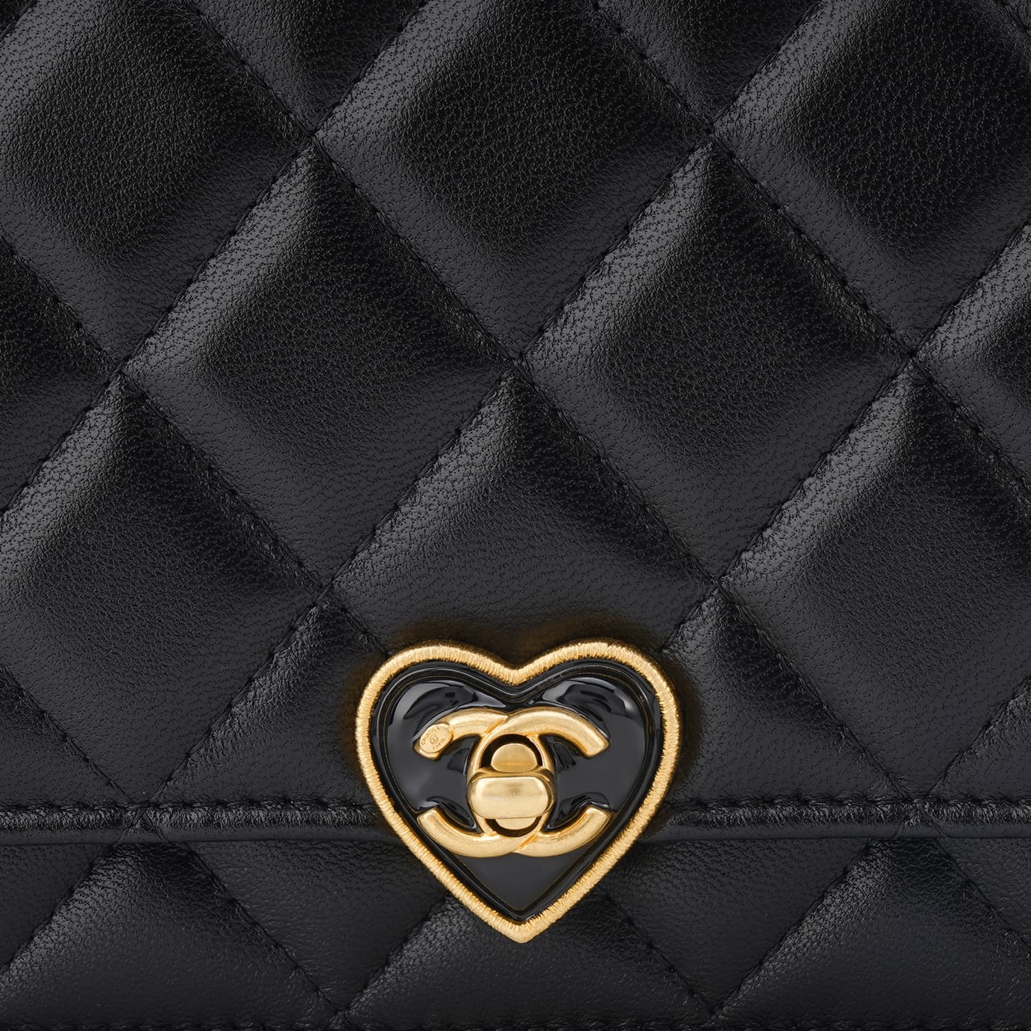 Сумка через плечо Chanel WOC Black Gold - изображение 5