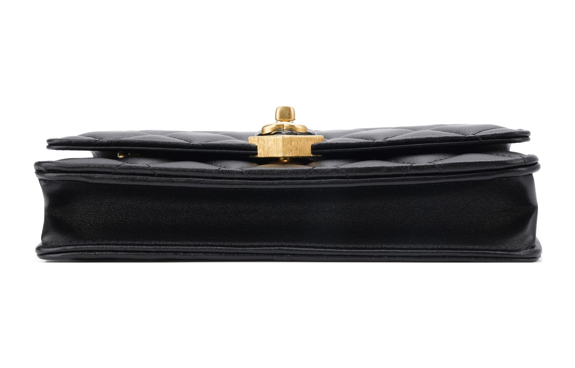 Сумка через плечо Chanel WOC Black Gold - изображение 4