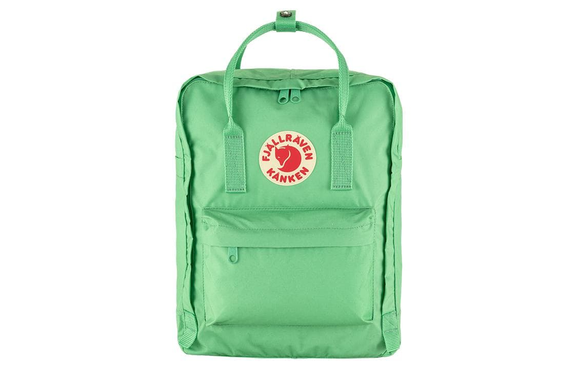 Fjallraven Kanken 16L Повседневные Оборудованные Сумки из Винила Мятно-Зеленый Унисекс - изображение 1