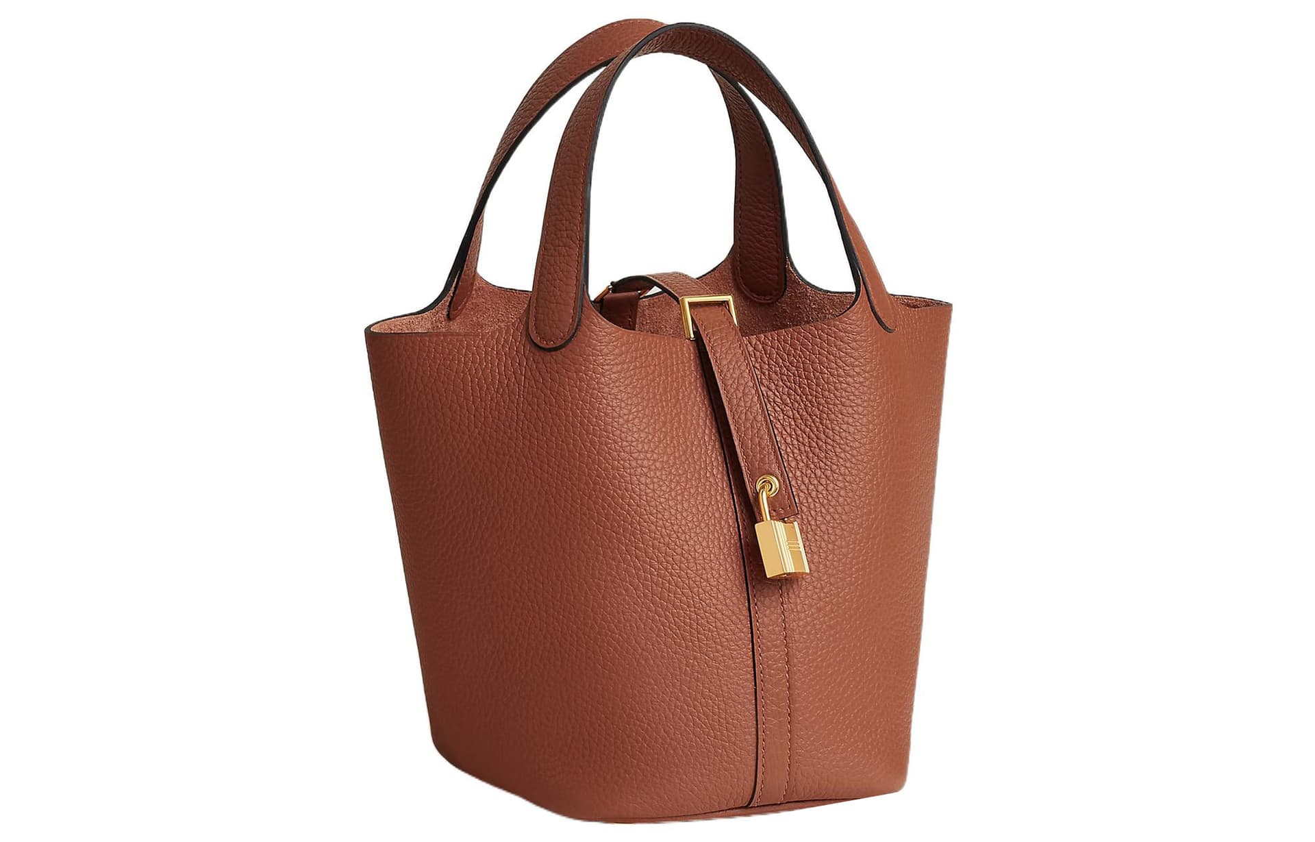 Сумка HERMES Picotin Lock 18 Clemence 6C Cuivre - изображение 2