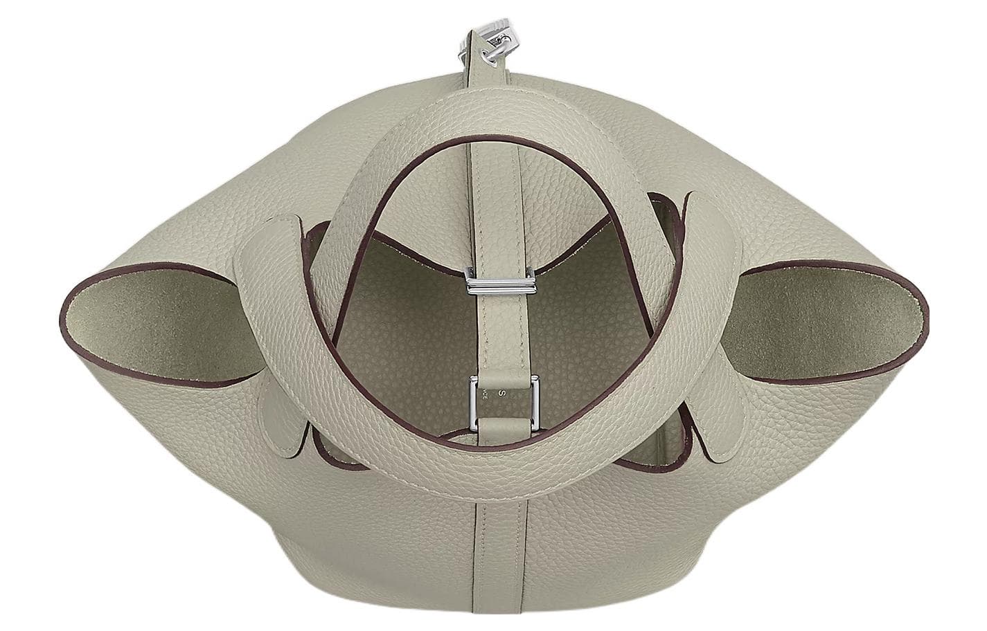 Сумка HERMES Picotin Lock 18 Clemence 18 Q1 Sauge 520 - изображение 4