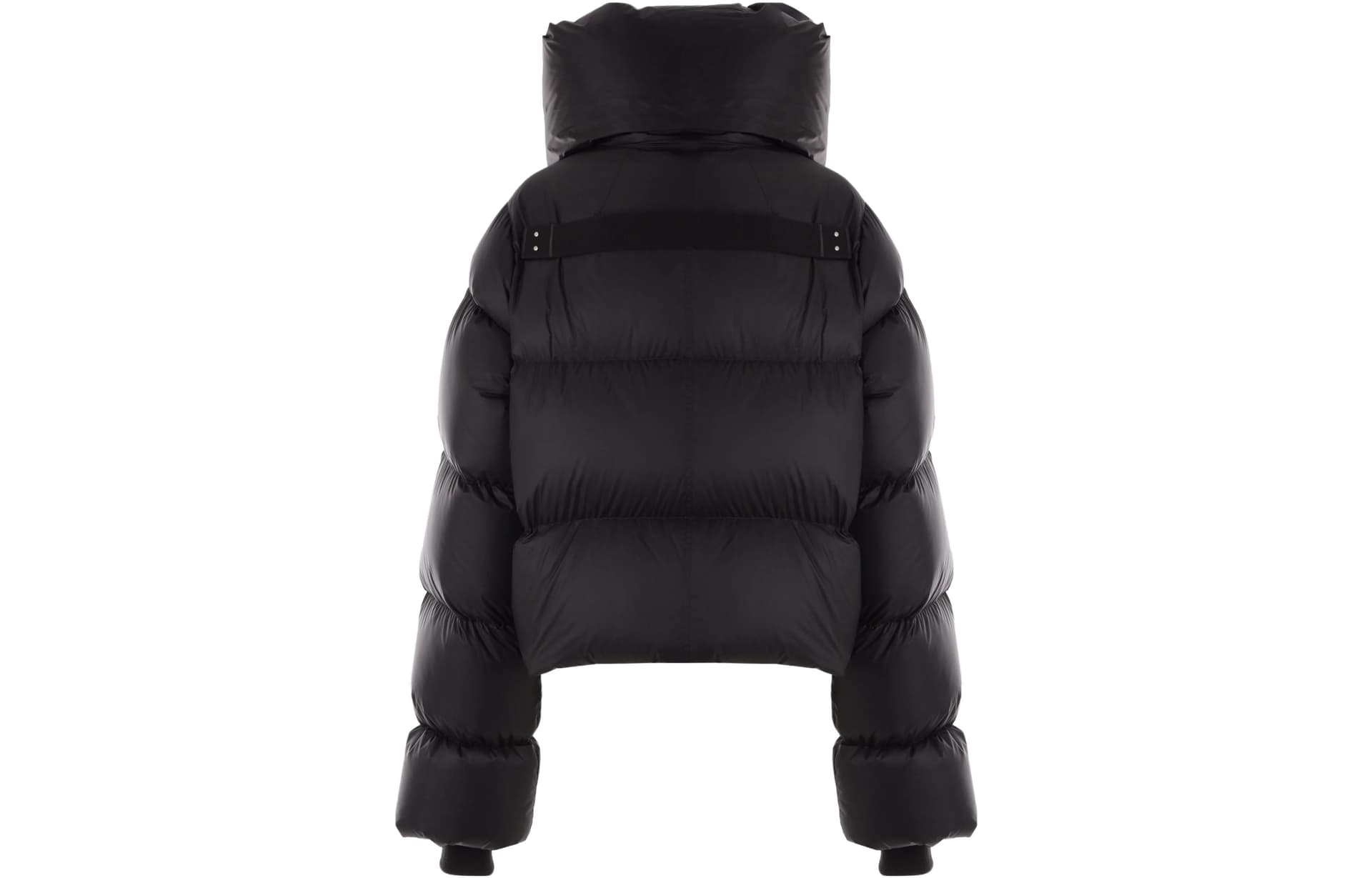 Пуховик Rick Owens High-Neck Down Jacket Black - изображение 2