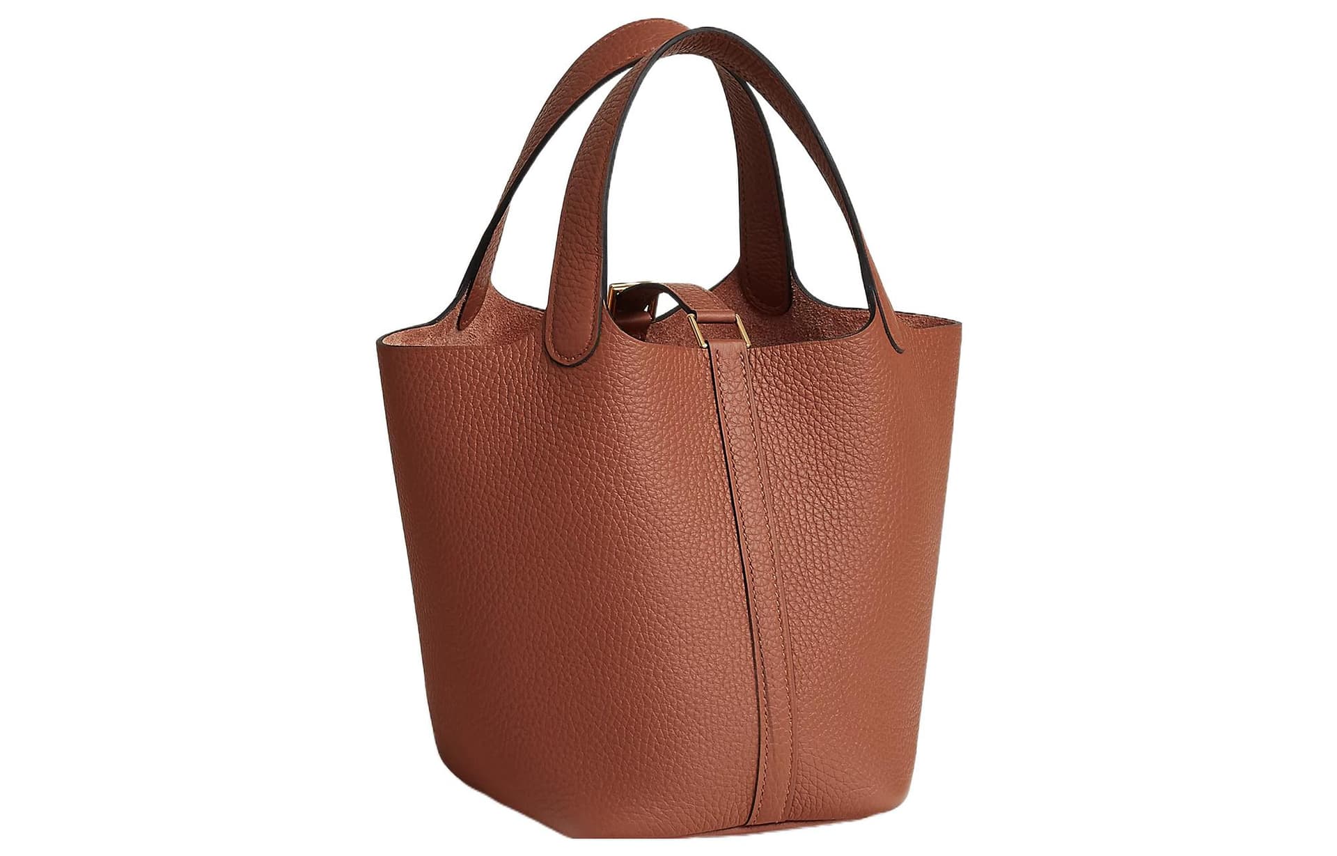 Сумка HERMES Picotin Lock 18 Clemence 6C Cuivre - изображение 3