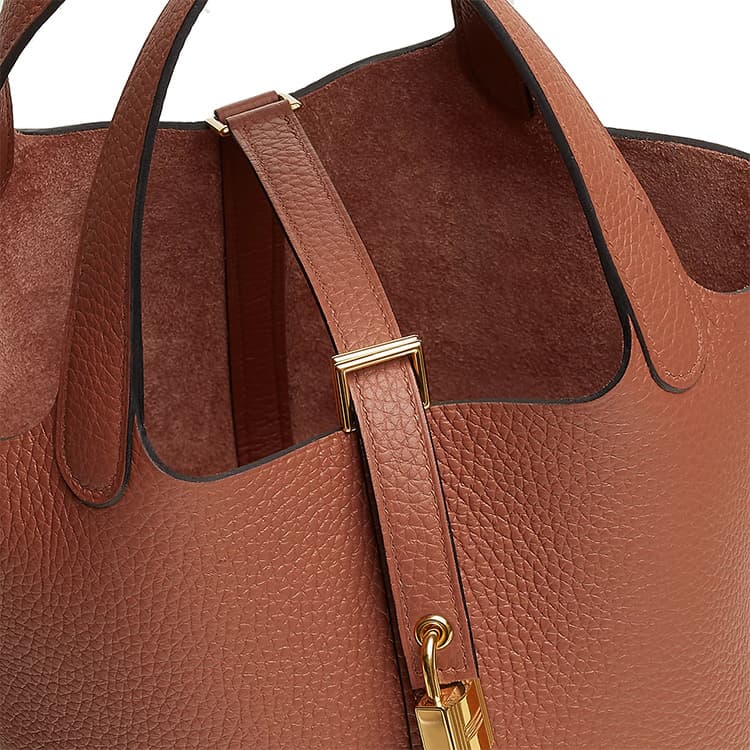 Сумка HERMES Picotin Lock 18 Clemence 6C Cuivre - изображение 6