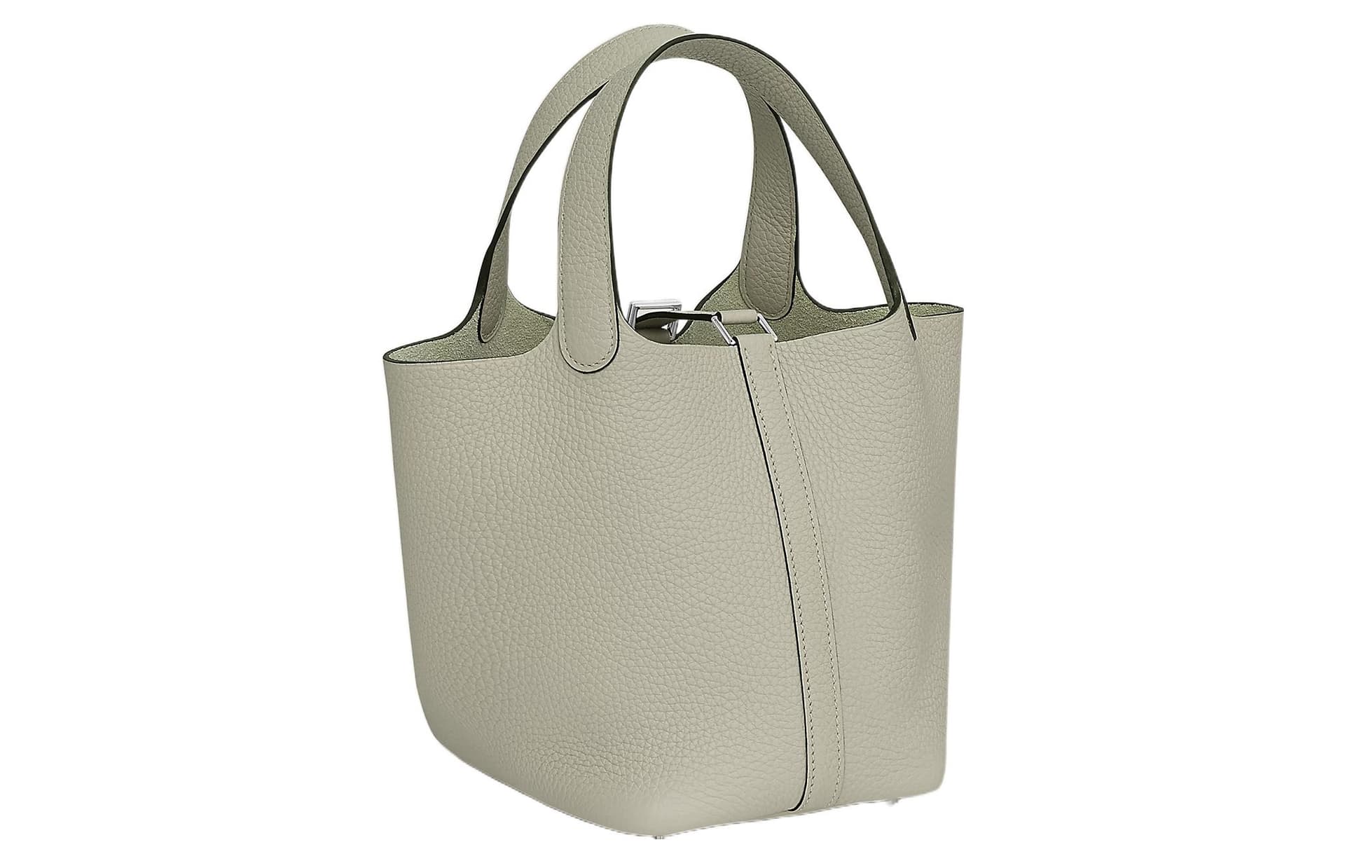 Сумка HERMES Picotin Lock 18 Clemence 18 Q1 Sauge 520 - изображение 3