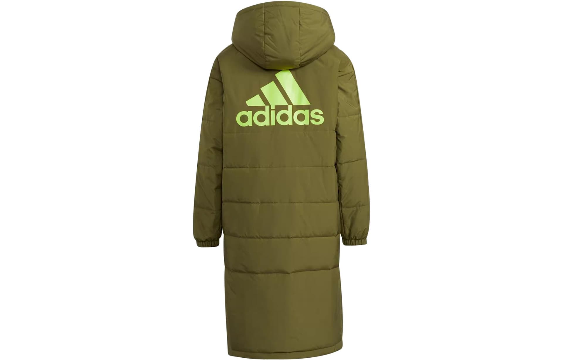 Adidas Хлопковый пуховик Оливковый Детский - изображение 2