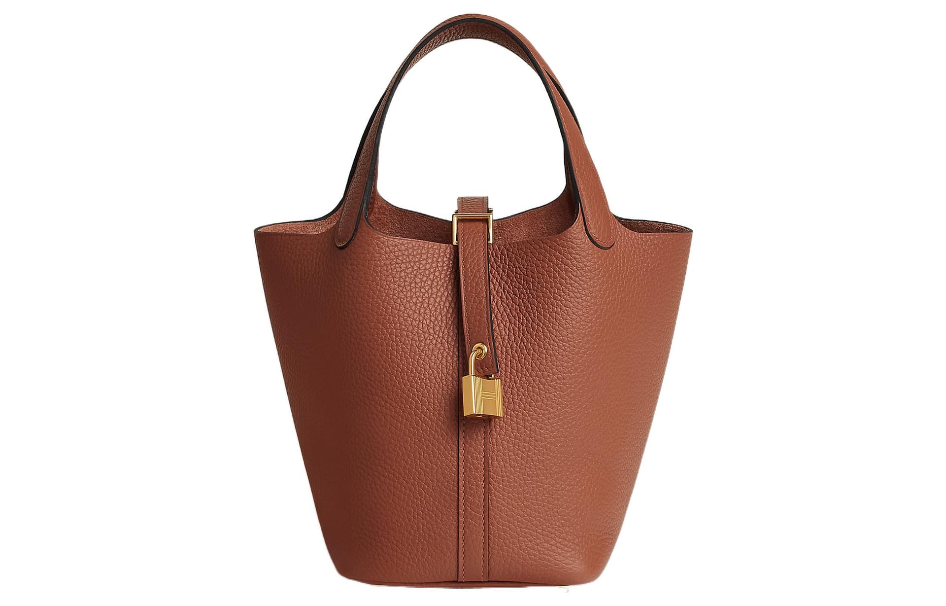 Сумка HERMES Picotin Lock 18 Clemence 6C Cuivre - изображение 1