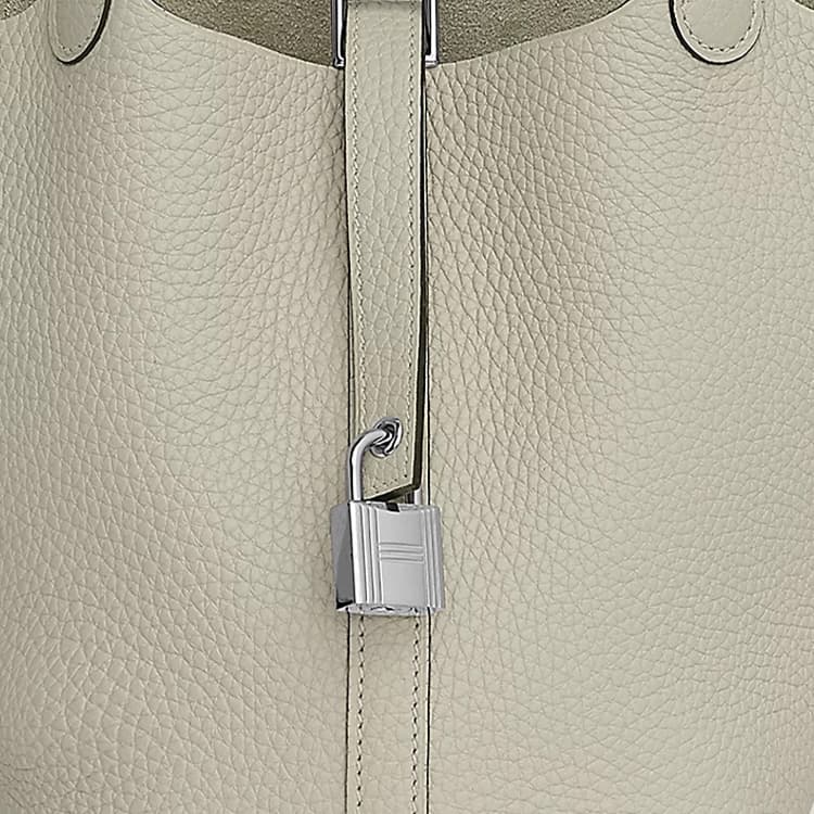 Сумка HERMES Picotin Lock 18 Clemence 18 Q1 Sauge 520 - изображение 5