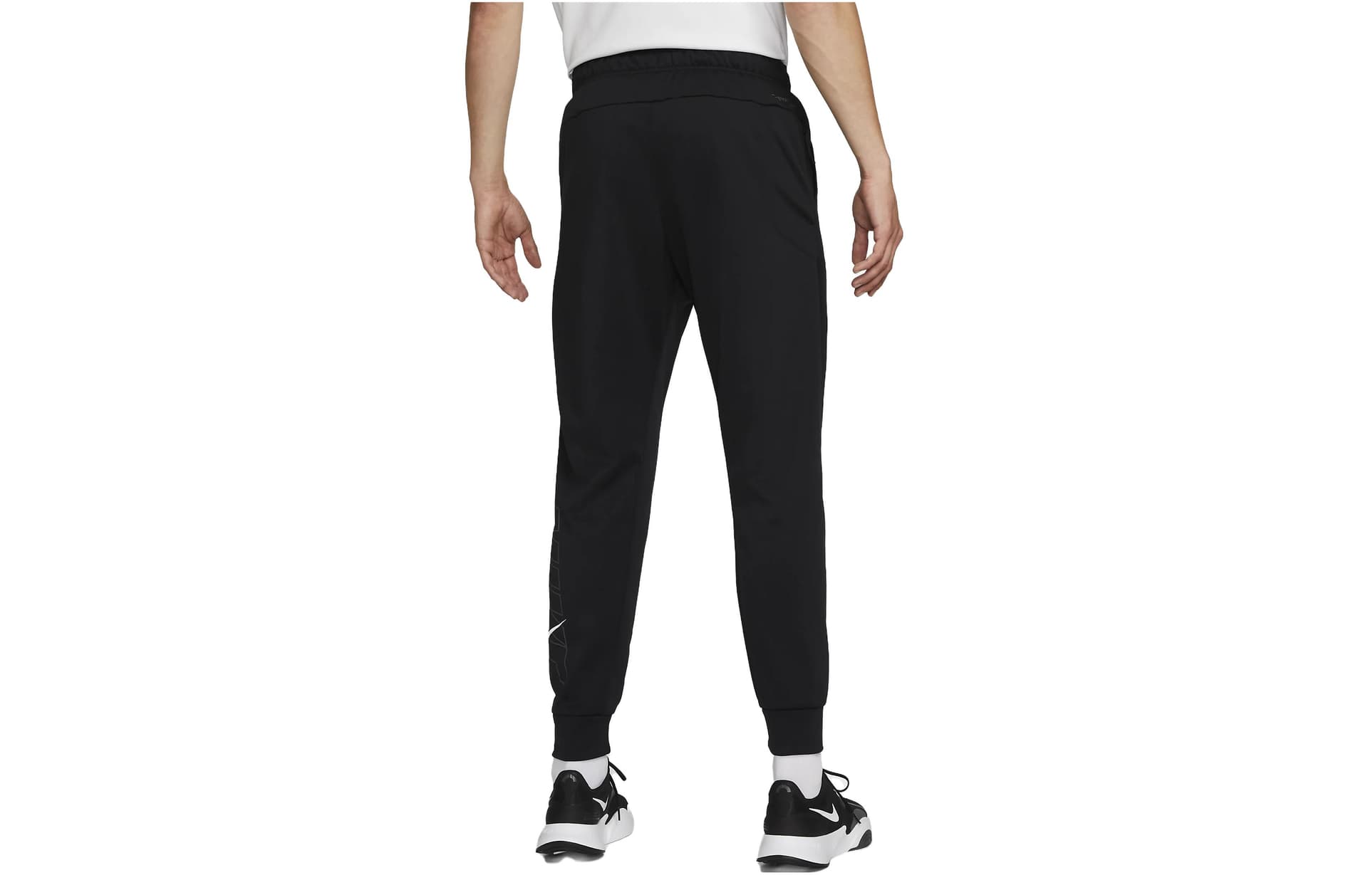 Штаны Nike Черные Мужские Вязаные Тренировочные Штаны - изображение 2