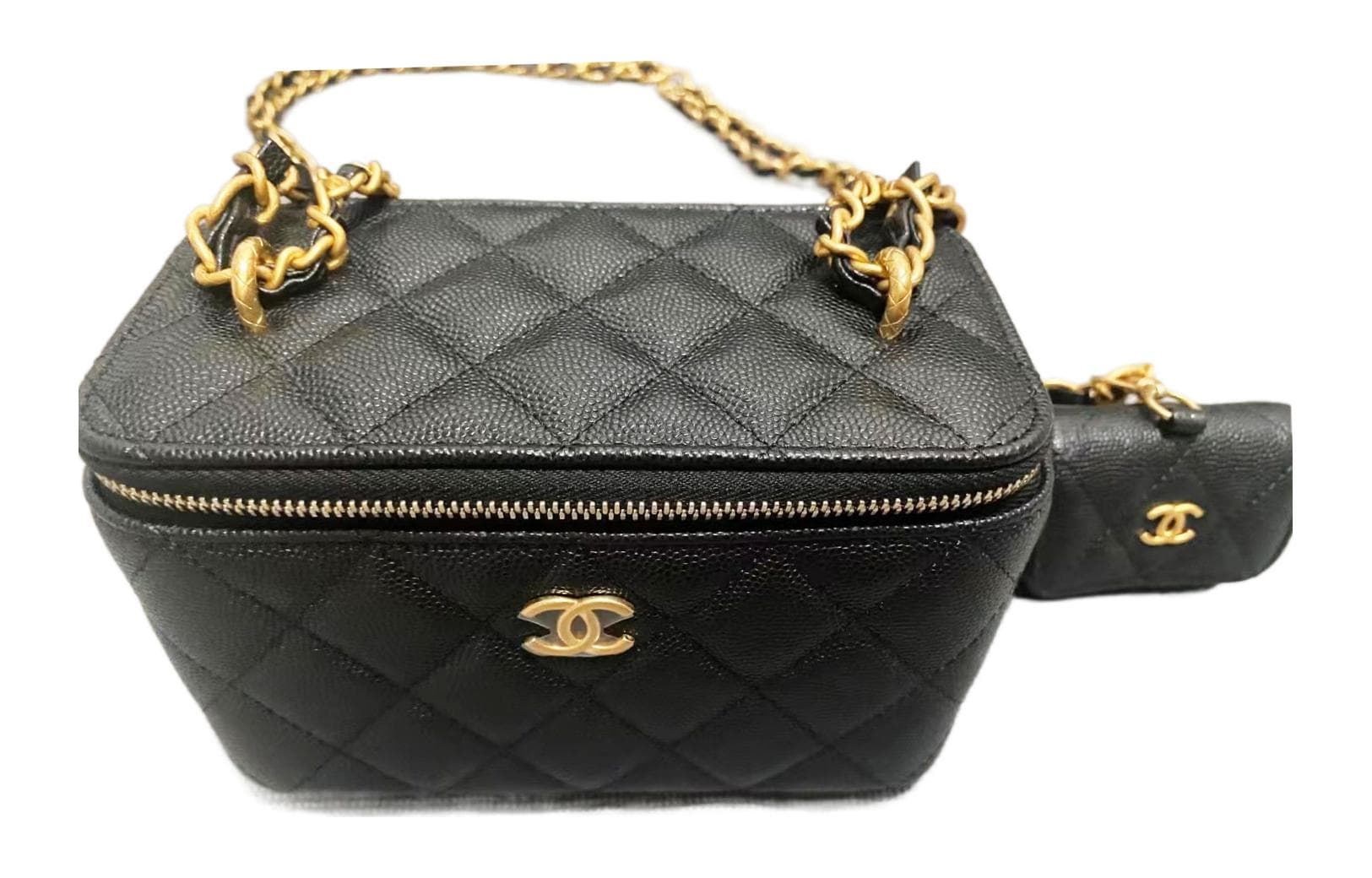 Сумка через плечо CHANEL 23A Chain Shoulder Bag Black - изображение 2