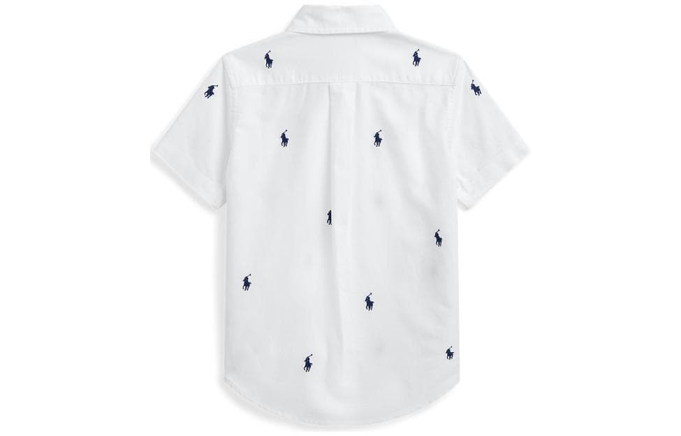 Polo Ralph Lauren Повседневный Рубашка SS23 Белый Детский - изображение 2