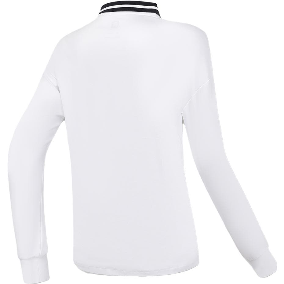 FILA Поло Женское Стандартное Белое - изображение 2