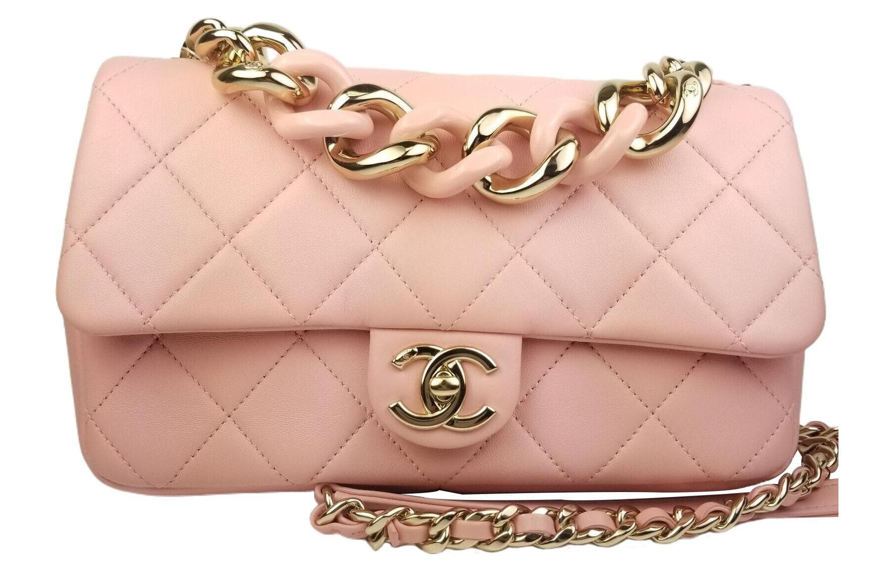 Сумка через плечо CHANEL 22CClassic Flap CF Logo - изображение 1