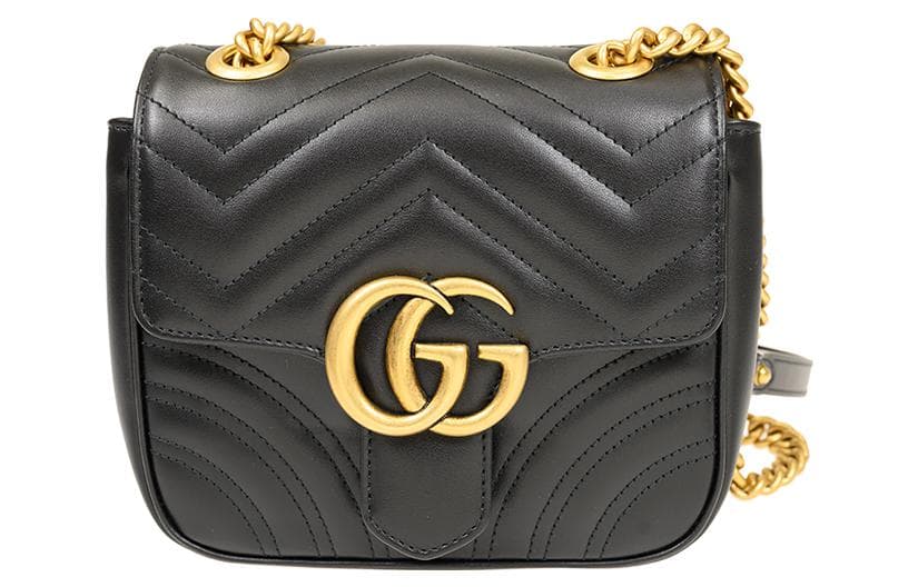 Сумка через плечо Gucci Marmont Mini Crossbody Bag - изображение 1