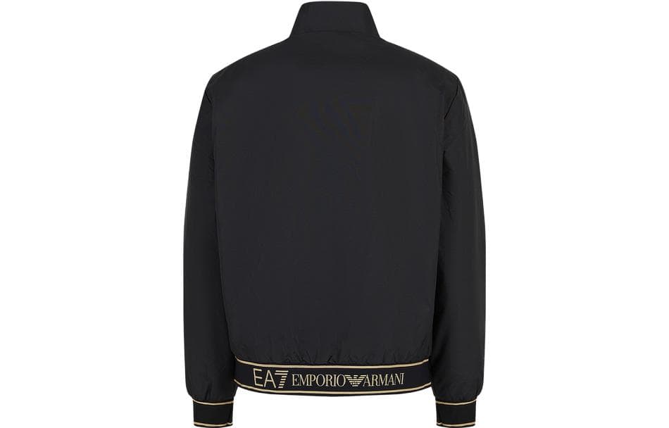 Куртка Emporio Armani EA7 FW23 Black Bomber Jacket - изображение 2
