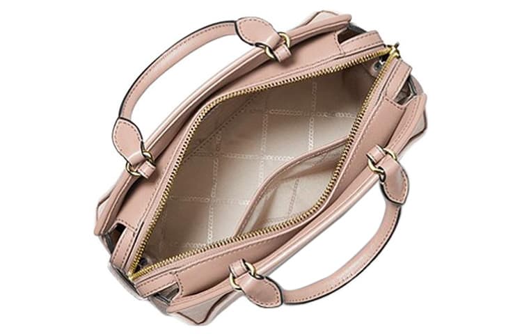 Сумка MICHAEL KORS MK Cleo Кожа Сумка-купол Сумка через плечо Сумка Маленькая Женская Розовая - изображение 3