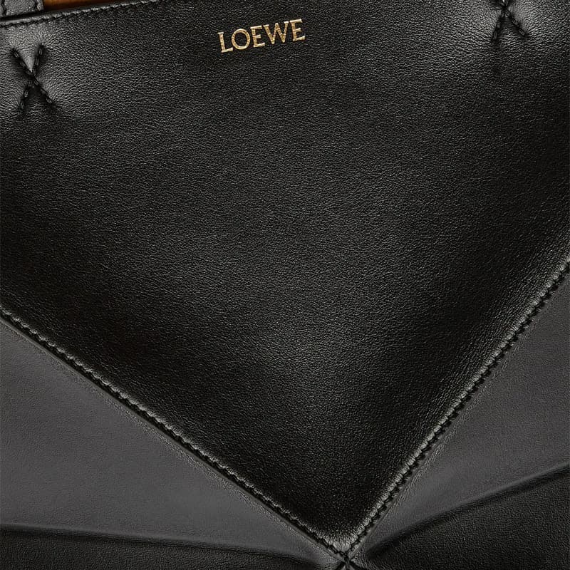 Мини-сумка LOEWE Puzzle Fold Black - изображение 7