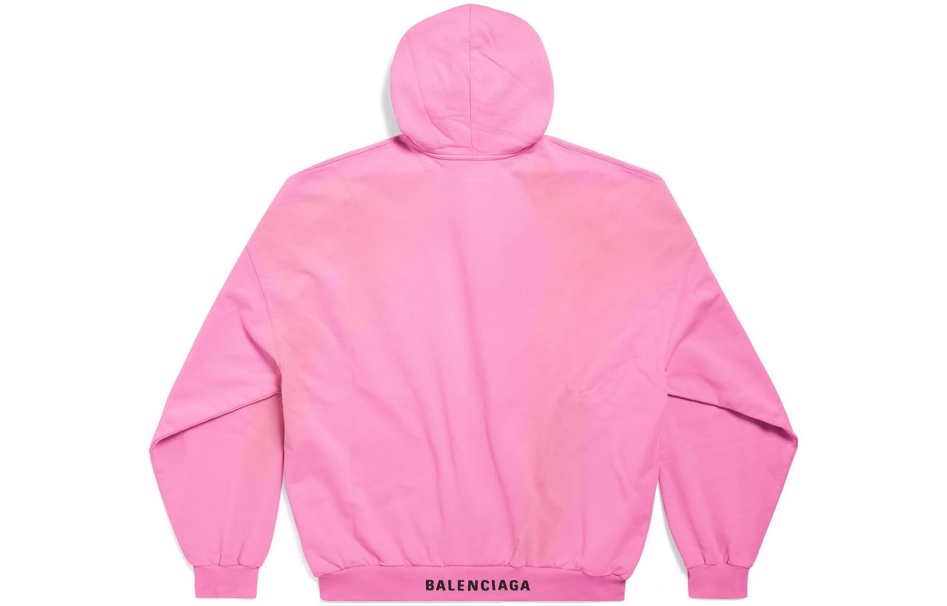 Худи Balenciaga FW23 Толстовка Свободный крой Женский Розовый - изображение 2