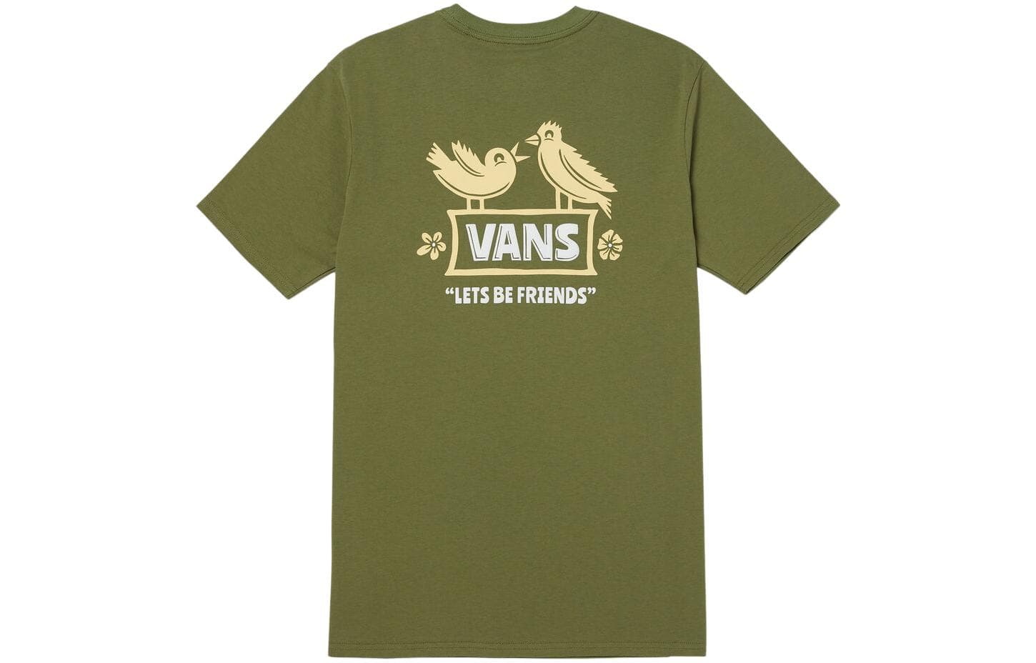Футболка VANS Зеленые Женские Футболки - изображение 2