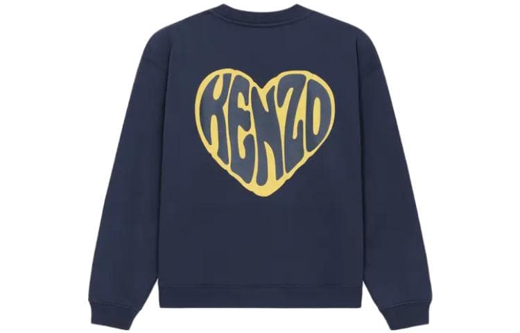 Худи KENZO Синий Женские Толстовка - изображение 2