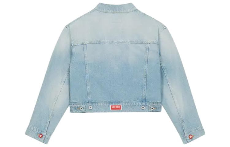 KENZO Синие Женские Джинсовые Куртки - изображение 2