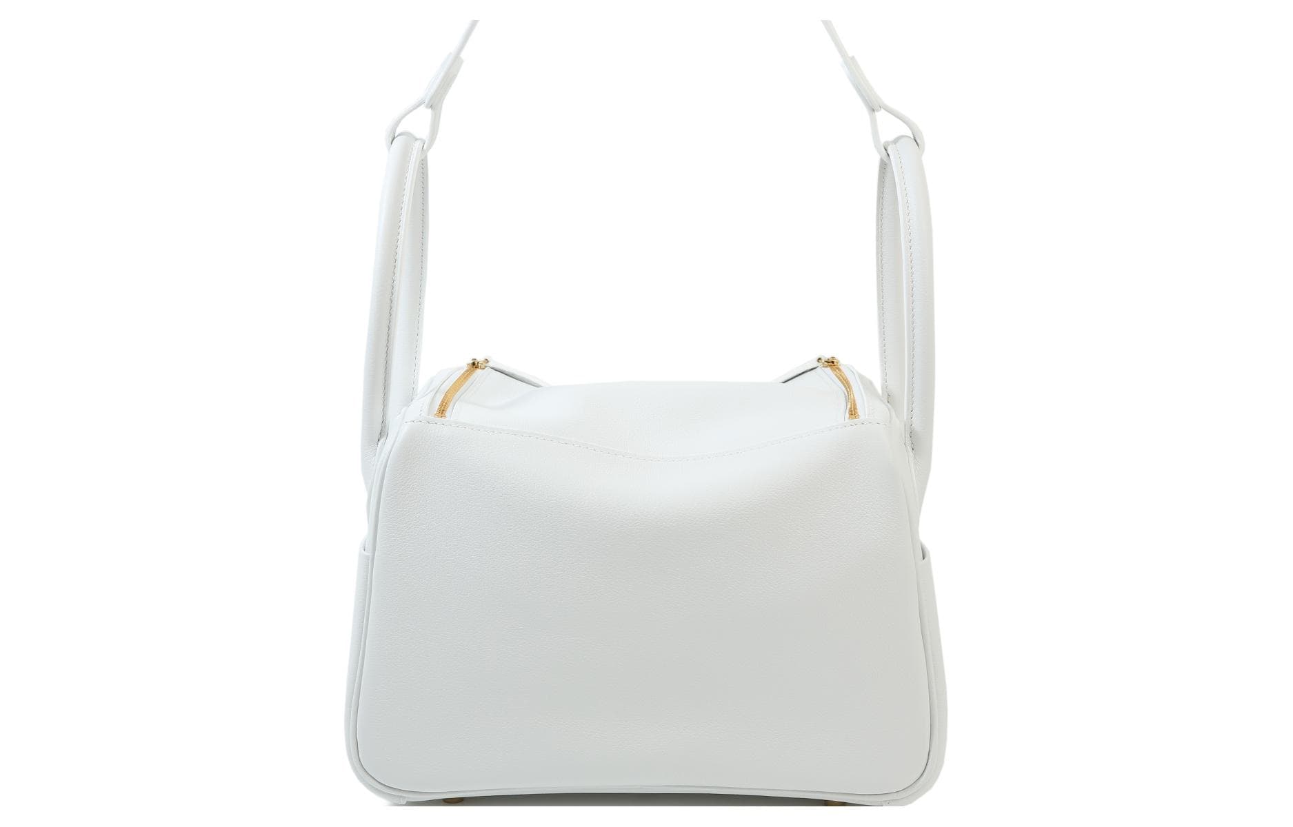 Сумка HERMES Lindy 19 Swift 01 Blanc - изображение 5