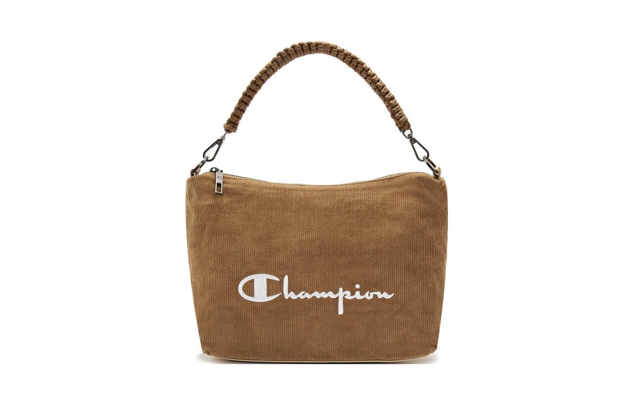 Мини-сумка Champion Ткань Сумка через плечо Стандартная (Стандартная) Унисекс Хаки Светло-Синий Черный - изображение 6