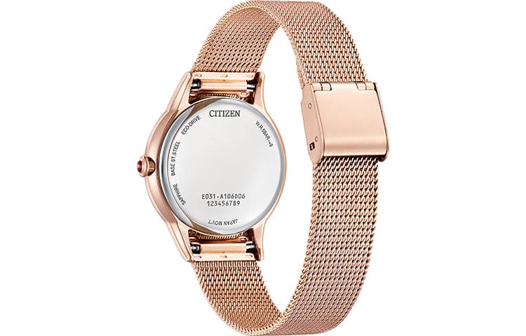Часы Citizen L Eco Drive Освежающий вариант кварцевый механизм часы с ремешком из нержавеющей стали 33 мм - изображение 3