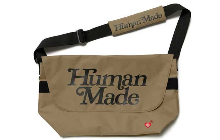 Сумка через плечо HUMAN MADE Messenger Bag Brown - изображение 1