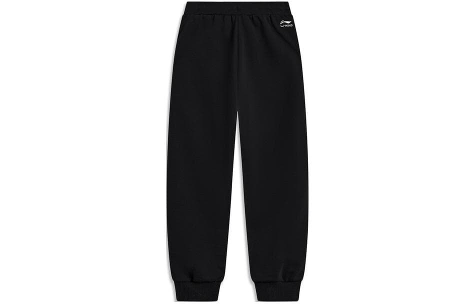 Li NING Young Спортивные трикотажные брюки Черный Детский - изображение 2