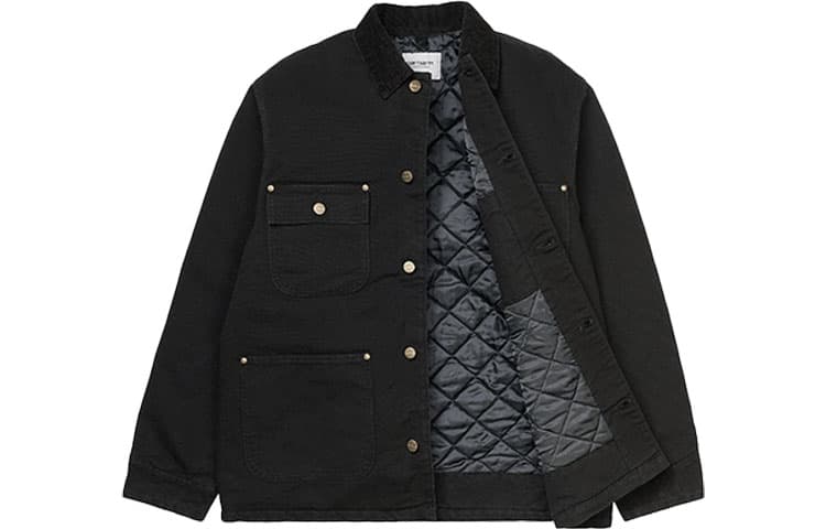 Куртка Carhartt WIP OG Chore Coat Black - изображение 2