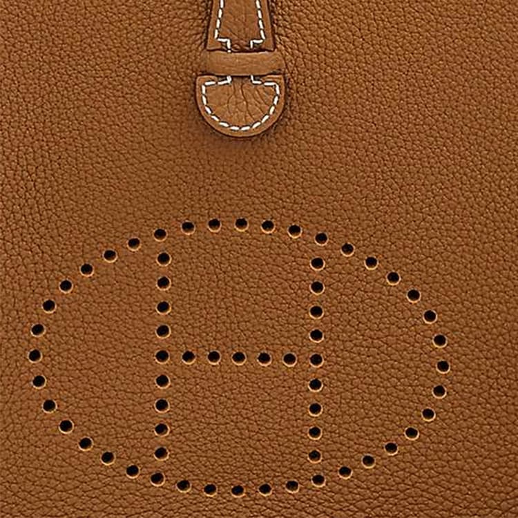 Сумка через плечо Hermes Evelyne 16 Brown - изображение 5