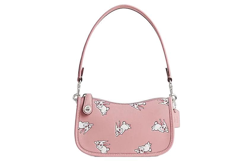 Мини-сумка COACH Swinger 20 Pink - изображение 1