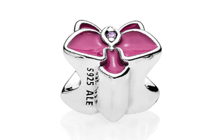 Украшение Pandora Orchid Charm - изображение 3
