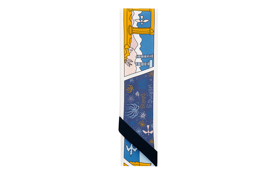 Платок HERMESLes Murmures de la Foret Twilly - изображение 6