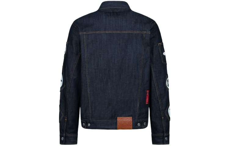 Джинсовая куртка EVISU AW23 Denim Jacket - изображение 2