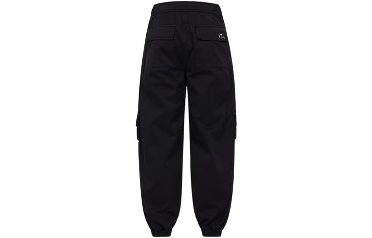 Штаны EVISU Черные Мужские Карго Брюки - изображение 2