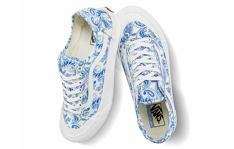 Кроссовки Vans Style 36 Blue Print - изображение 4
