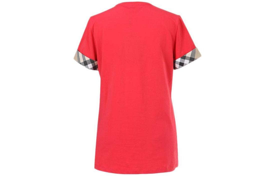 Футболка Burberry Красный Женские T-рубашки - изображение 2