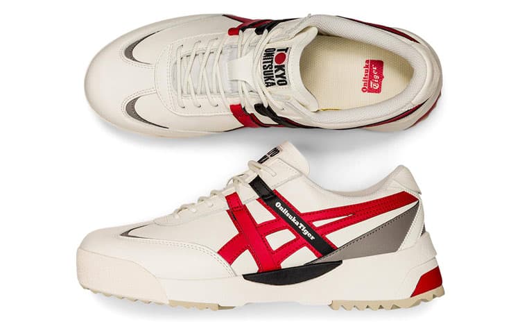 Кроссовки Onitsuka Tiger Delegation EX White Red - изображение 4