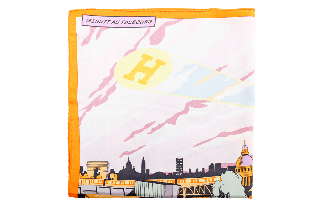 Платок HERMES 70cm - изображение 2