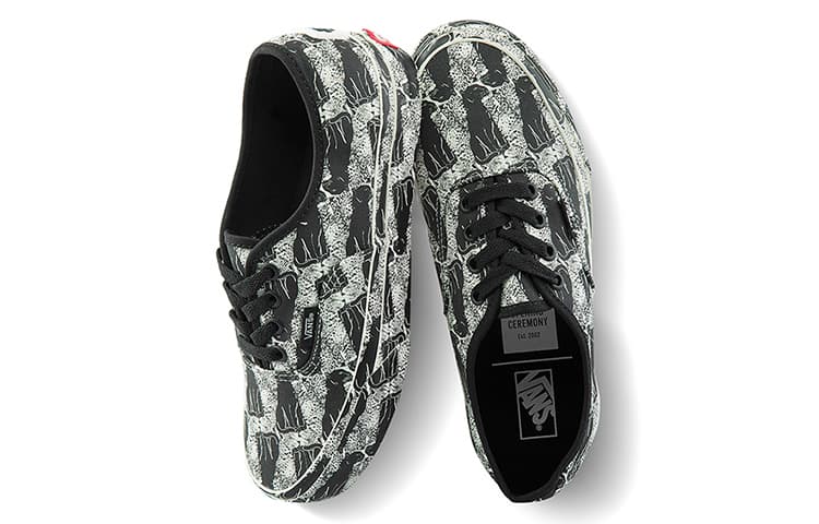 Кроссовки Opening Ceremony x Vans Authentic Black White - изображение 4