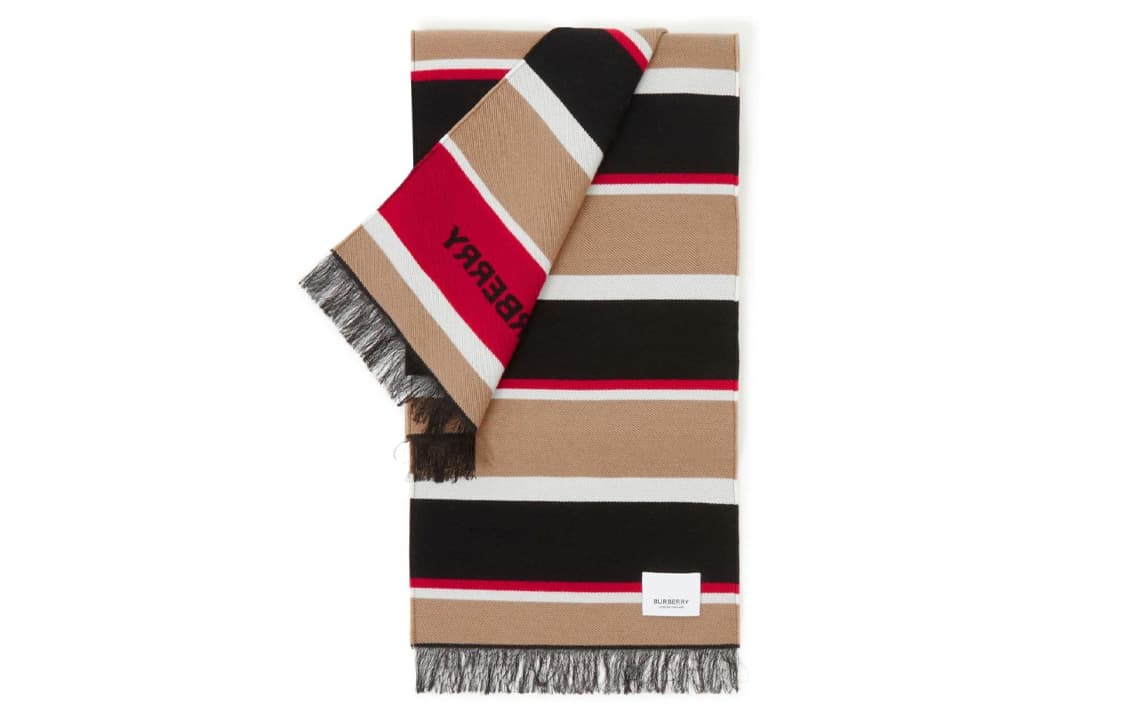 Шарф Burberry Хлопок шерсть Вязаные шарфы Детский Многоцветный - изображение 1