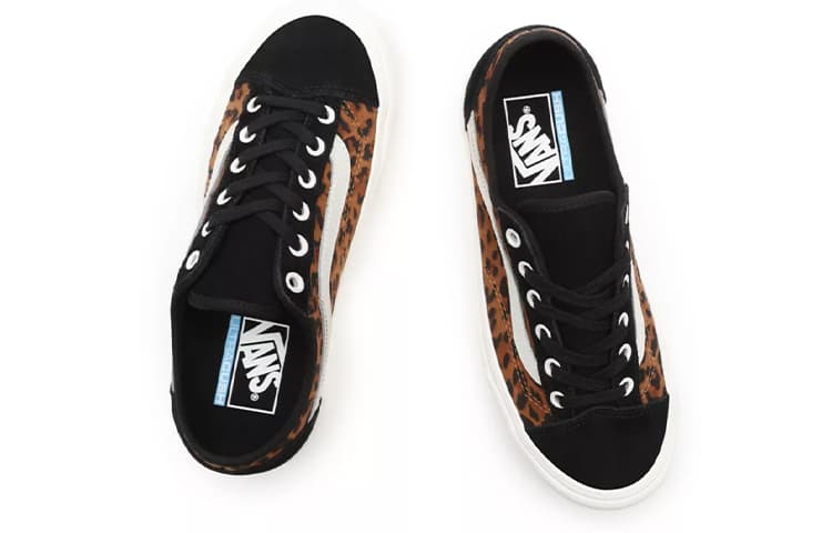 Кроссовки Vans Style 36 Leopard Suede Brown - изображение 4